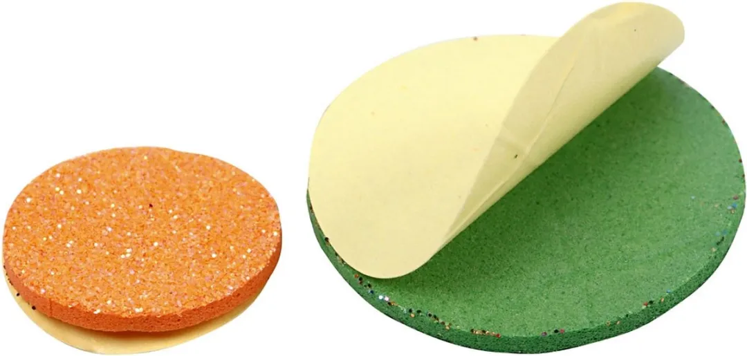 Creativ Company EVA Foam Cirkels - Ø12/20/32mm - 1000 Stuks Multicolor