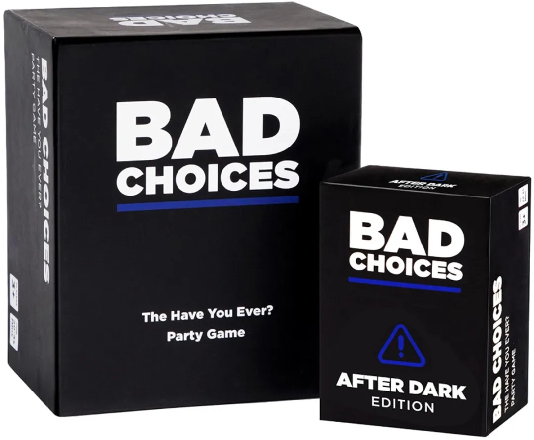Bad Choices Party Game + After Dark - Hilarisch kaartspel - 300+ vragen - 17+ - Voor brutale spelavonden