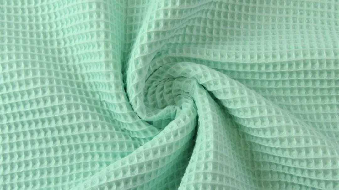 BINK Bedding Katoen Wafel Mintgroen