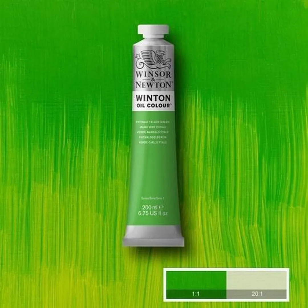 Winsor & Newton Winton Olieverf Phthalo Geelgroen 200ml