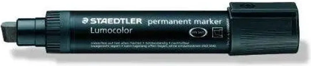 STAEDTLER Lumocolor 388 Viltstift 10mm - Zwart - 5 Stuks - afbeelding 4 van 4