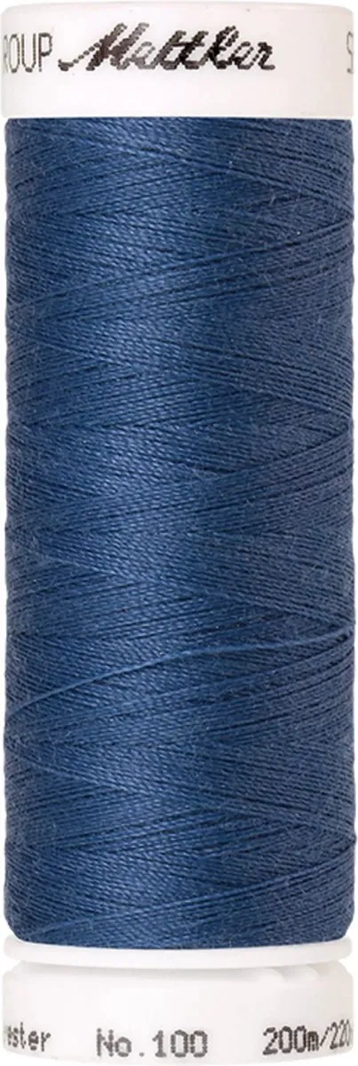 Amann Mettler Seralon 200mt Naaimachinegaren #0351 - Smoky Blue