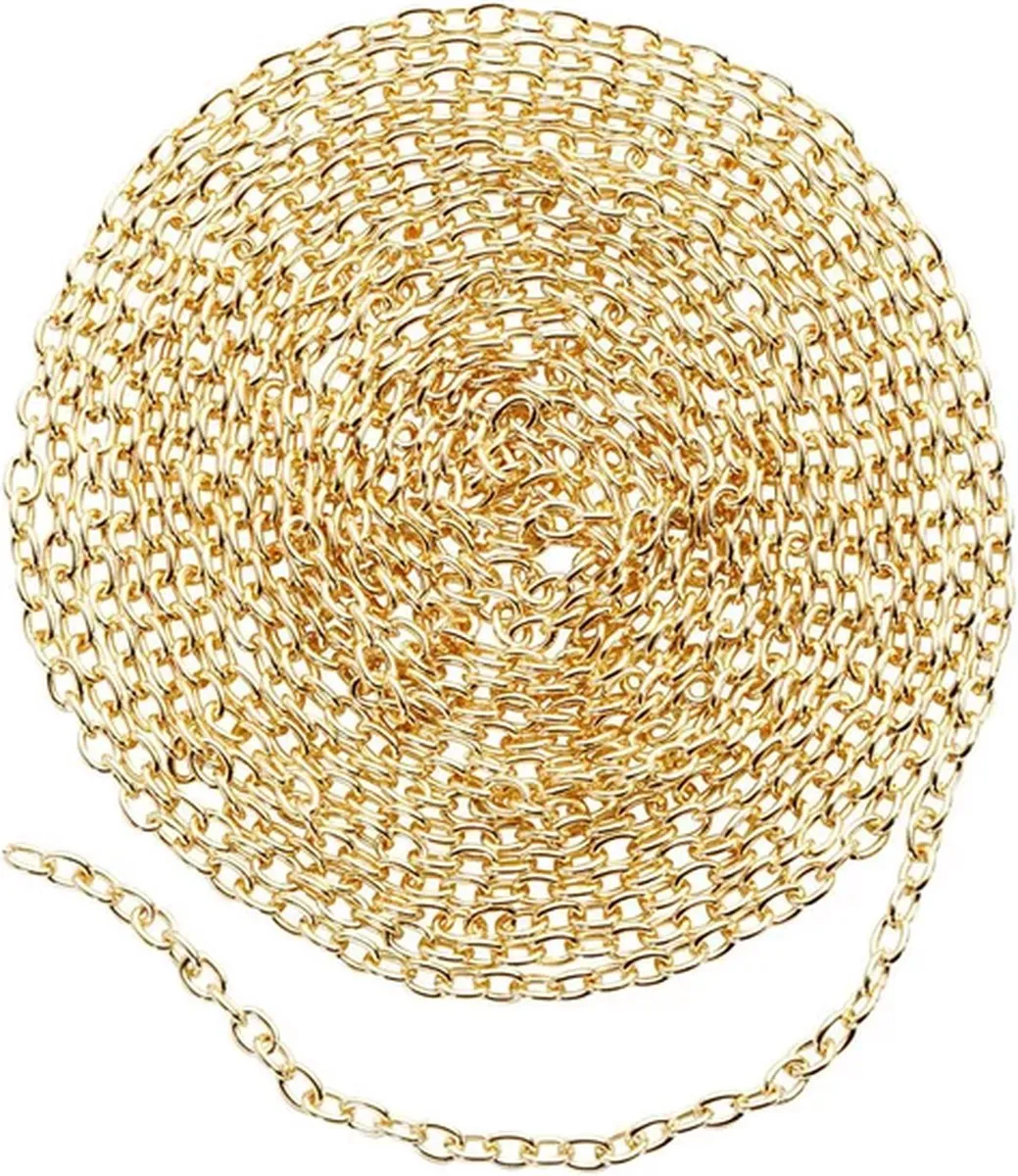 Creativ Company Jasseron 3mm Verguld - 2m
