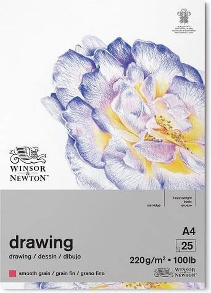 Winsor & Newton Tekenblok Fijne Korrel A4