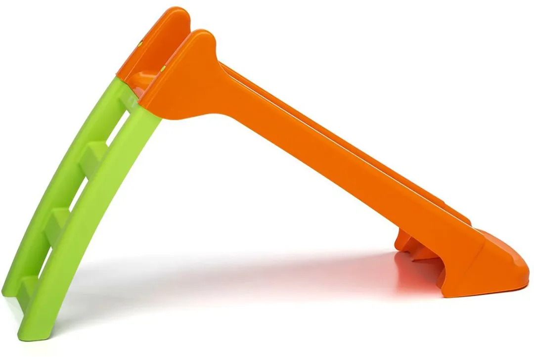 Paradiso Toys First Slide Glijbaan - Geel/Groen