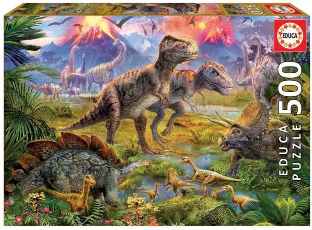Educa Dinosaur Gathering Puzzel 500 Stuks