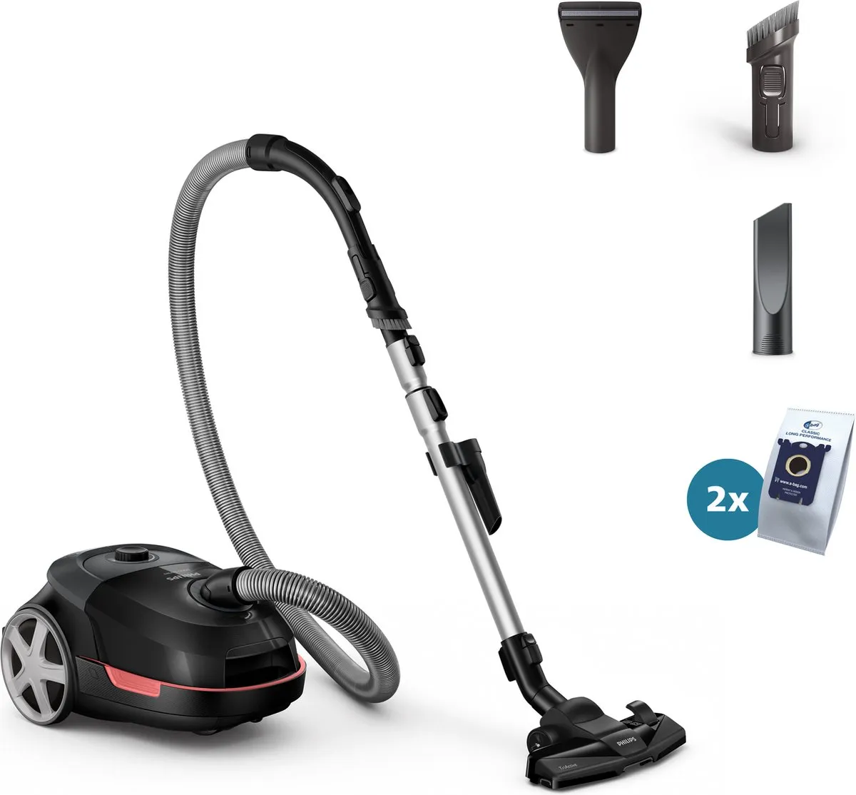 Philips 5000-serie TriActive XD5123/10 Stofzuiger - 900W - Zwart