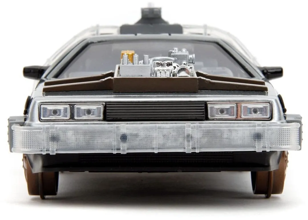 Jada Toys Back to the Future DeLorean 1/24 Diecast Model - Multi - afbeelding 6 van 6