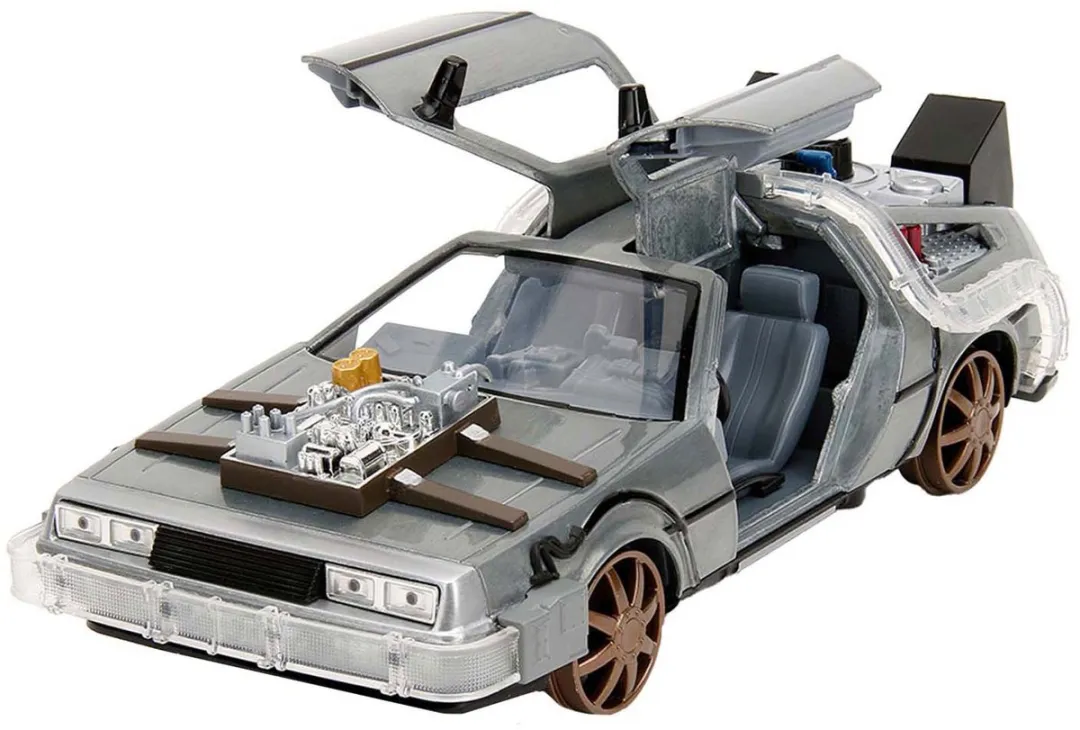 Jada Toys Back to the Future DeLorean 1/24 Diecast Model