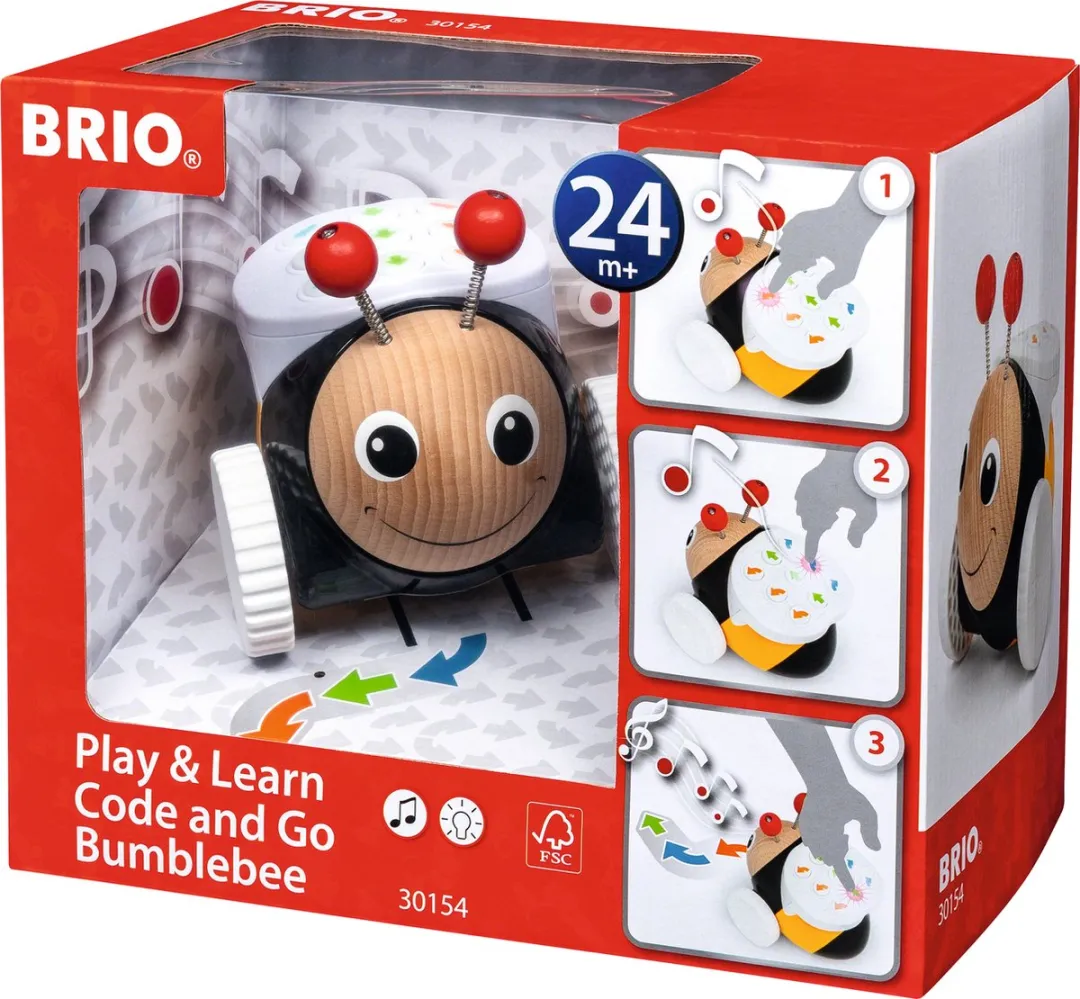 BRIO Code and Go Bumblebee Bij 30154 - Multicolor