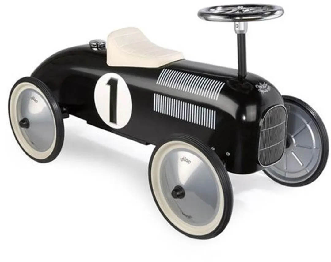 Vilac Metalen Loopwagen Vintage Zwart 1121