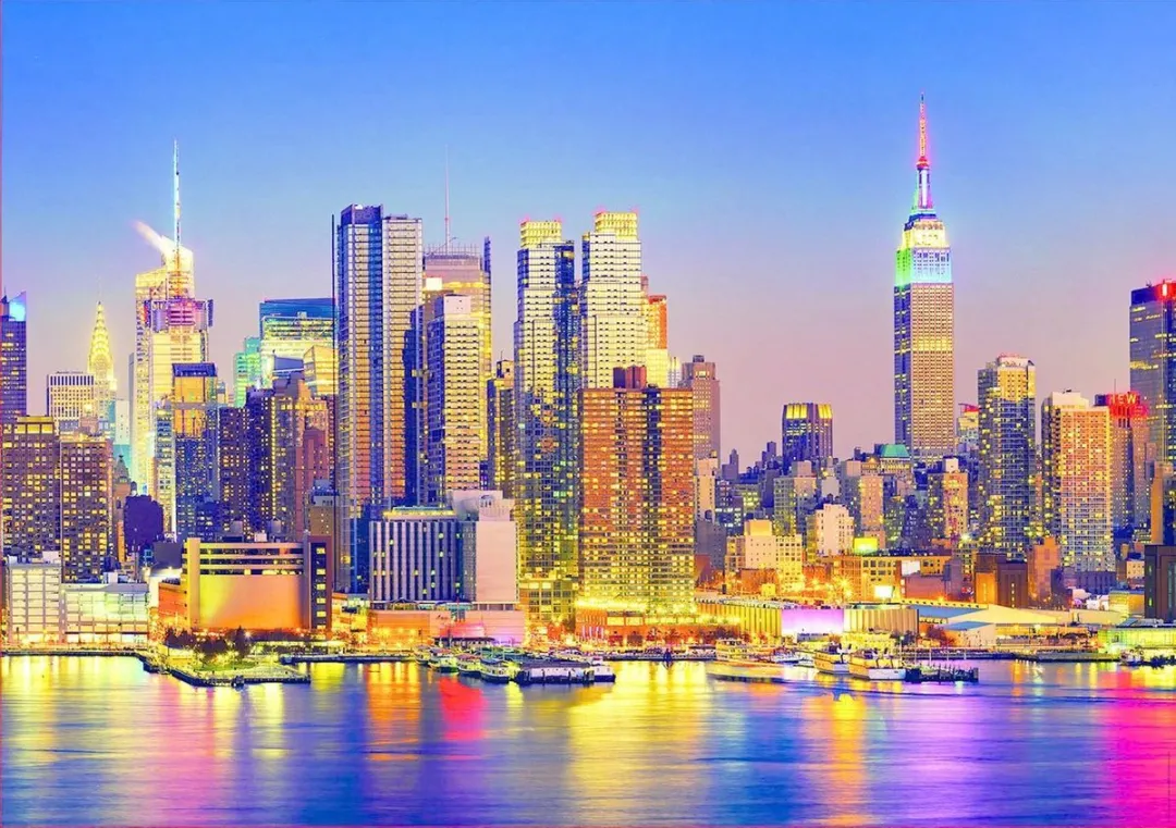 Educa Manhattan bij Nacht Legpuzzel 1500 Stuks - Multikleur