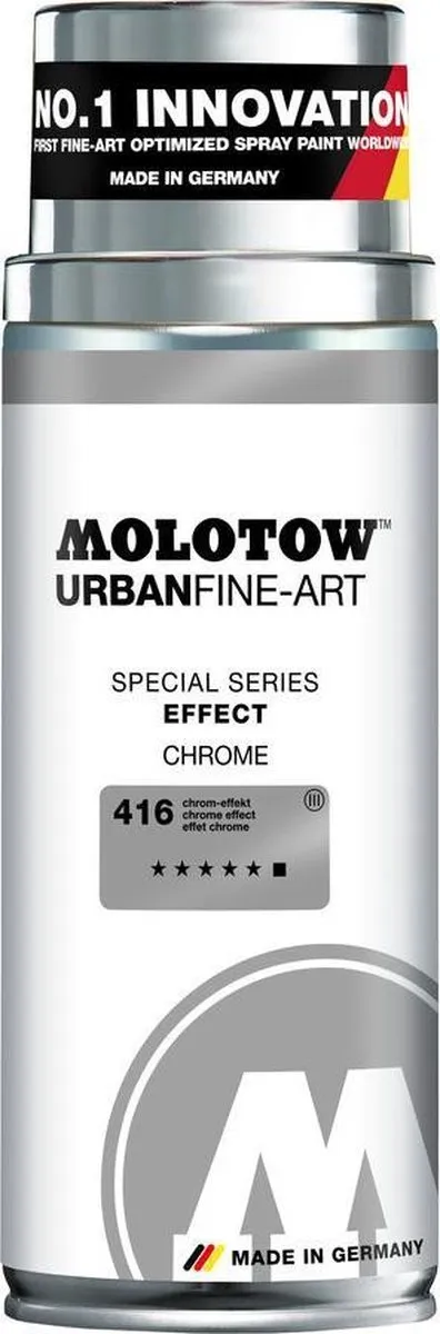 Molotow Urban Fine Art 400ml Spuitbus Chrome