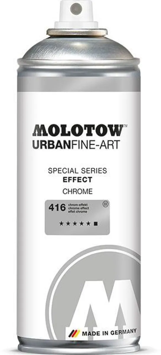 Molotow Urban Fine Art 400ml Spuitbus Chrome