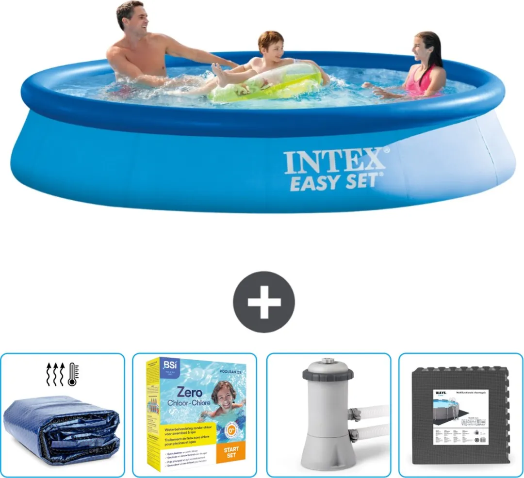 Intex Easy Set Zwembad 366x76cm - Blauw - 5621L