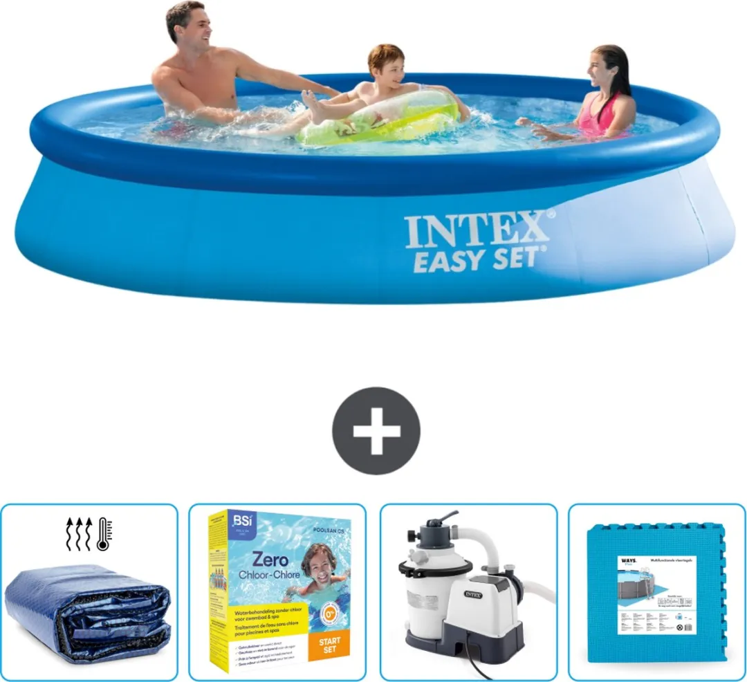 Intex Easy Set Zwembad 366x76cm - Blauw - 5621L