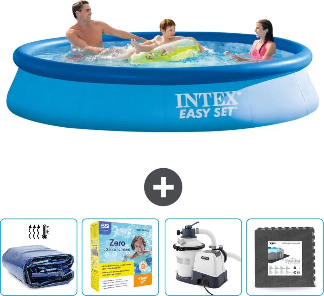 Intex Easy Set Zwembad 366x76cm - Blauw - 5621L