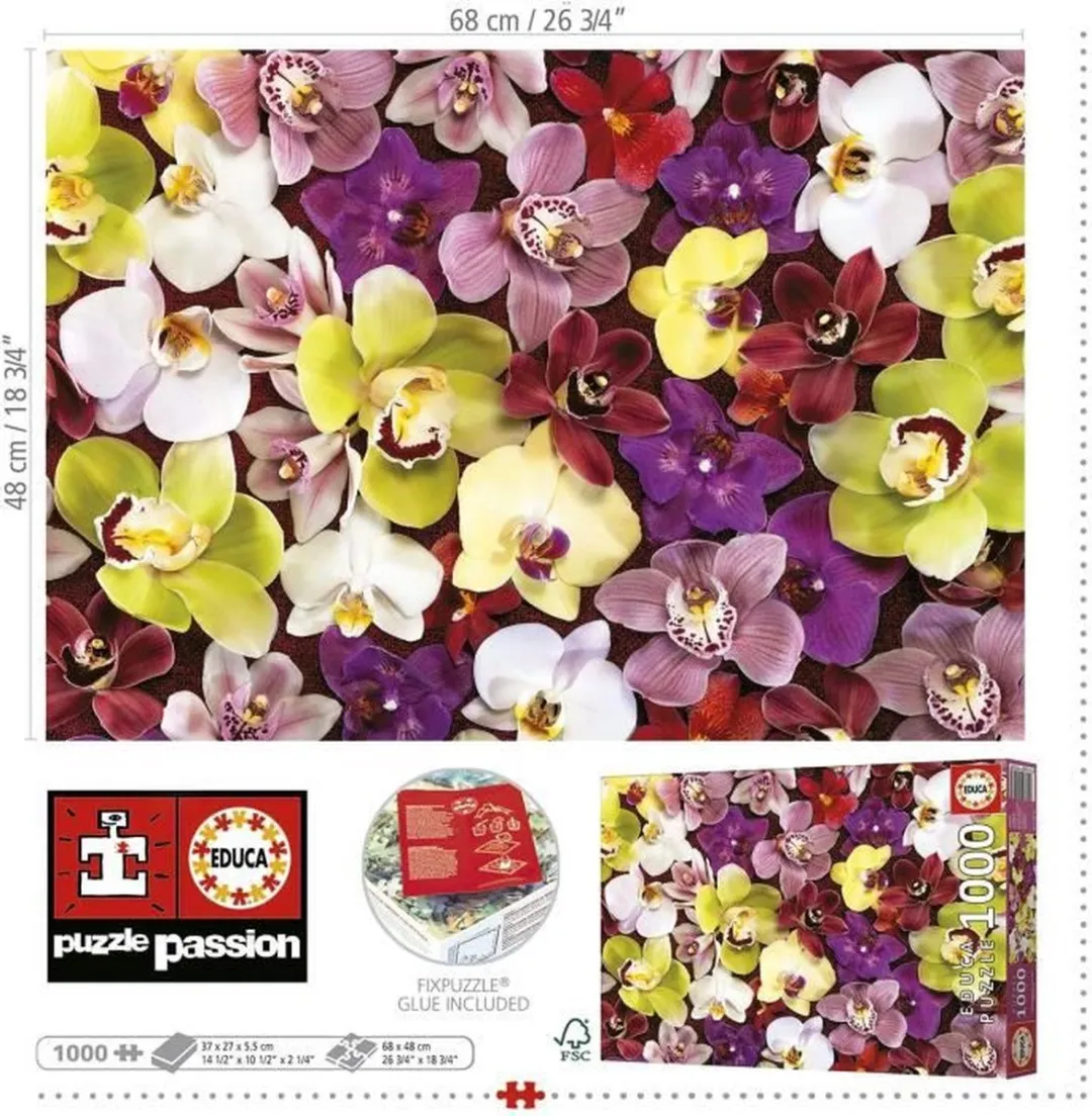 Educa Orchidee 1000 Puzzelstukjes