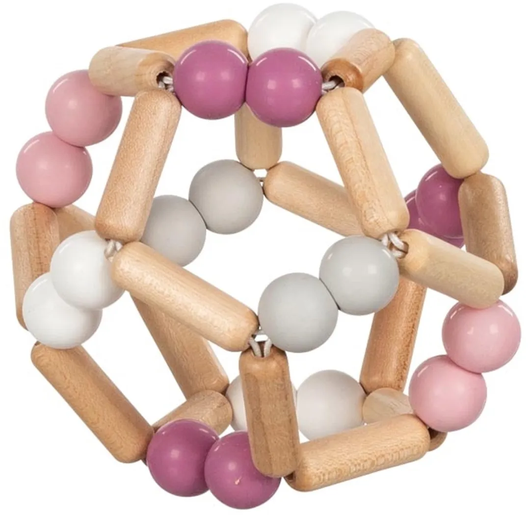 Goki Baby Bijtring Bal Roos