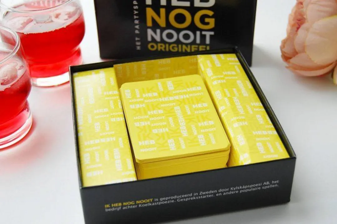 Ik heb nog nooit... gezelschapsspel - kaartspel voor volwassenen