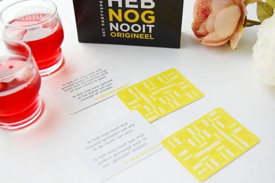 Ik heb nog nooit... gezelschapsspel - kaartspel voor volwassenen