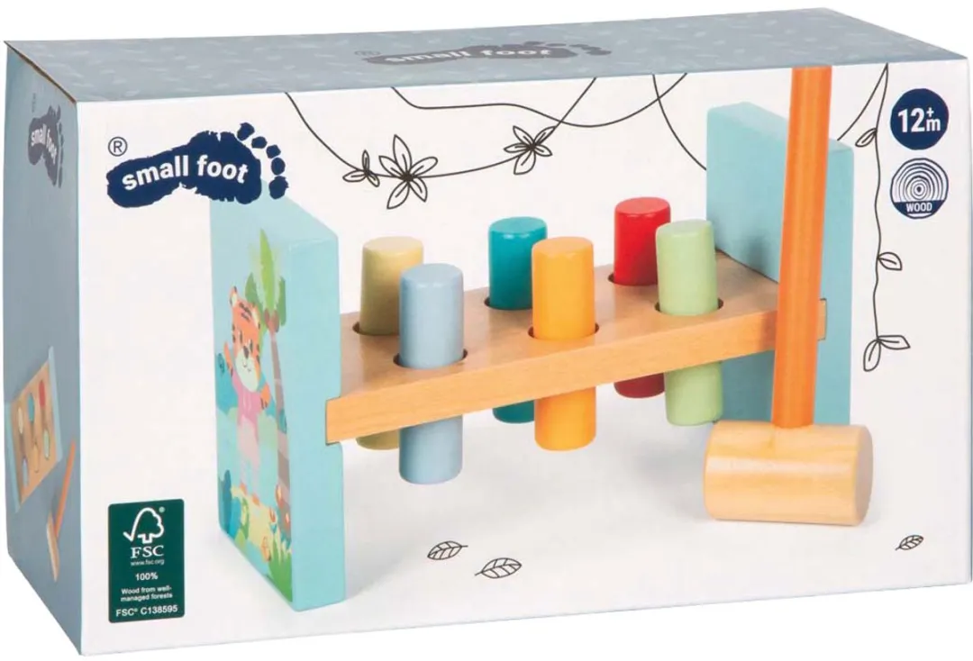 Small Foot Houten Hamerbank Jungle Friends FSC 12763