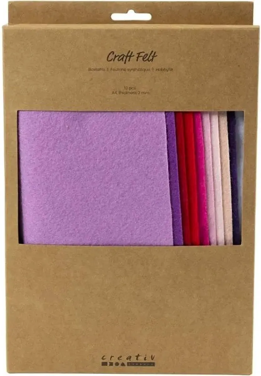Creativ Company Hobbyvilt A4 Paars/Roze