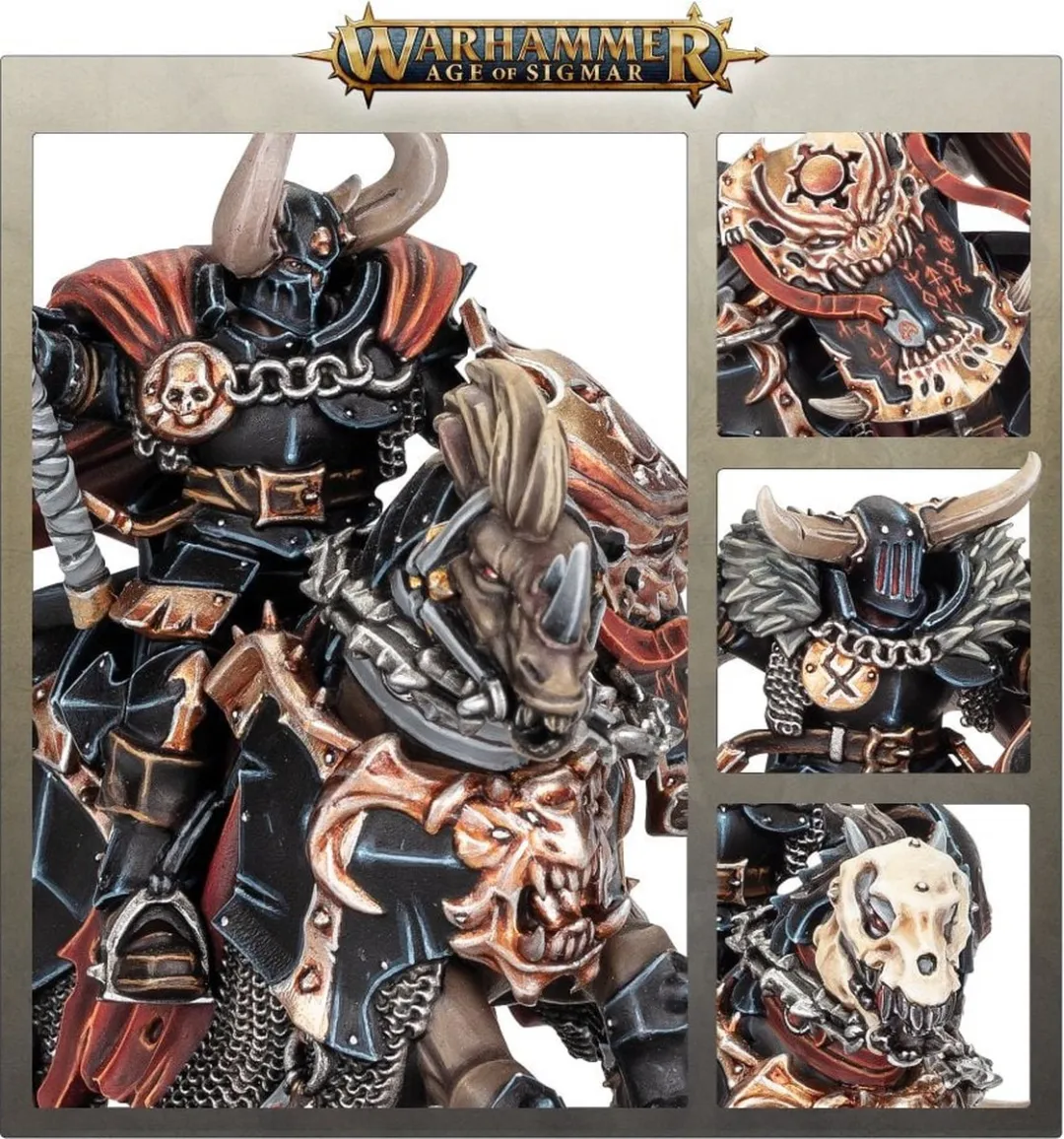 Games Workshop Slaves to Darkness Chaos Knights 74-delig