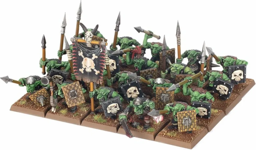 Games Workshop Warhammer The Old World Orc & Goblin Tribes Battalion 09-05