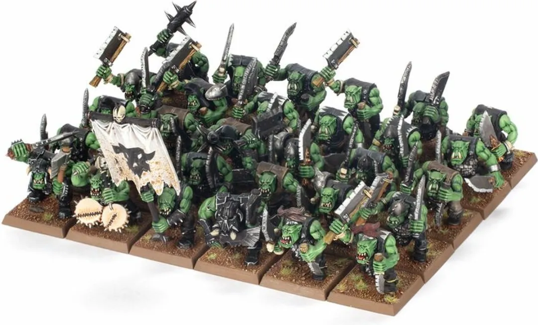 Games Workshop Warhammer The Old World Orc & Goblin Tribes Battalion 09-05