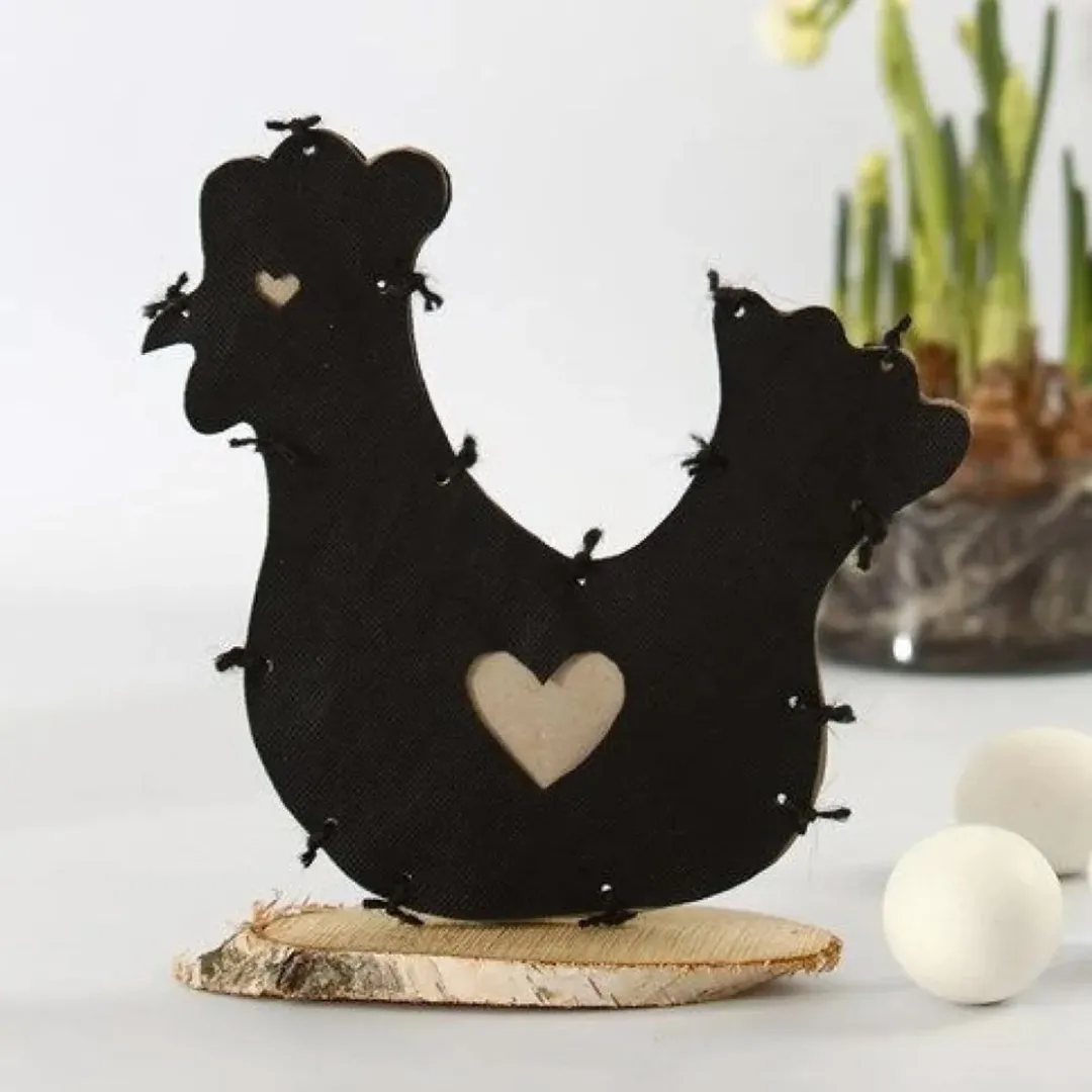 Creativ Company Houten Schijven 15x9cm - 7 Stuks