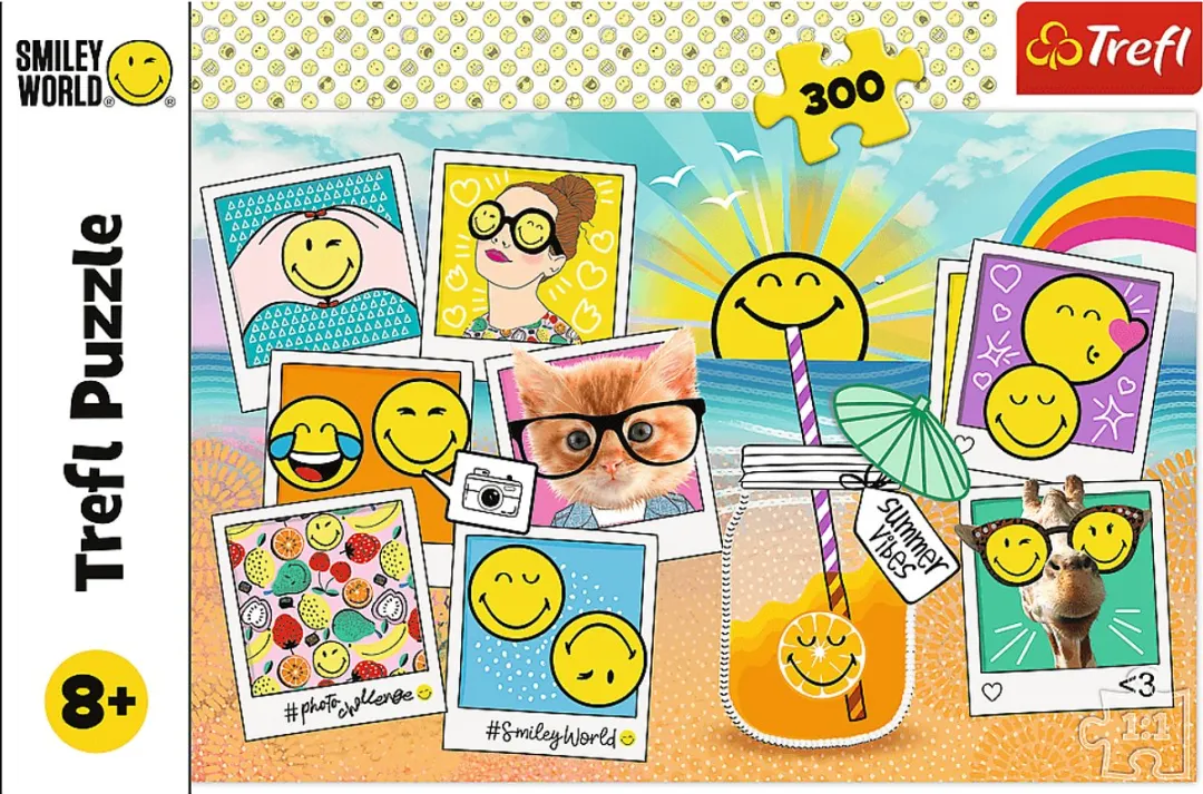 Trefl Smiley op vakantie 1000 Stuks - Multicolor