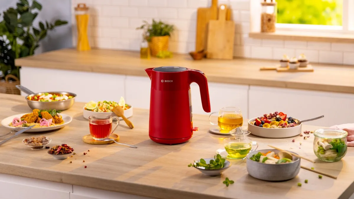 Bosch TWK2M164 Waterkoker 2400W - 1,7L - Rood