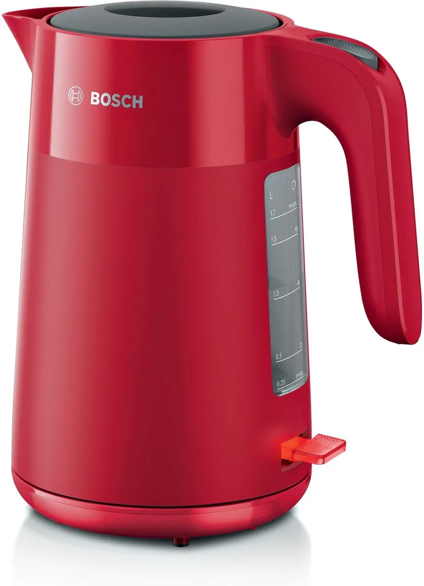 Bosch TWK2M164 Waterkoker 2400W - 1,7L - Rood