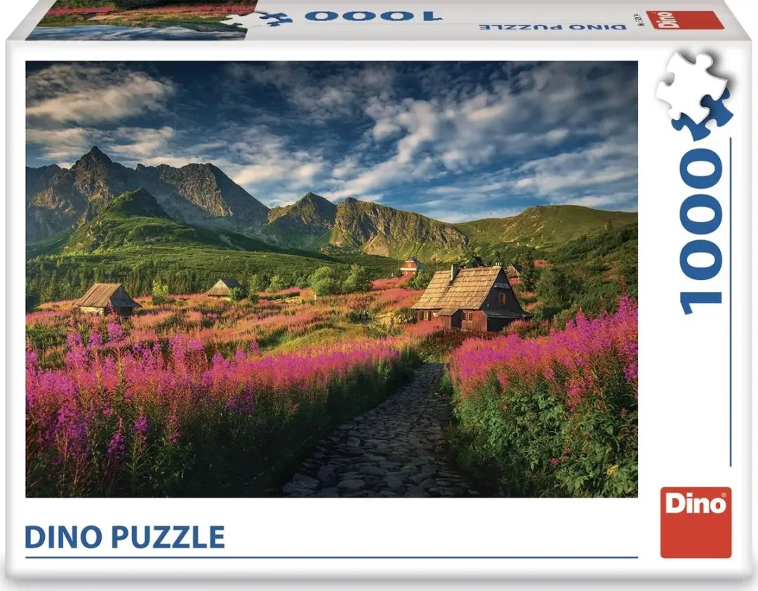 Dino puzzel van de Gasienica vallei 1000 stukjes
