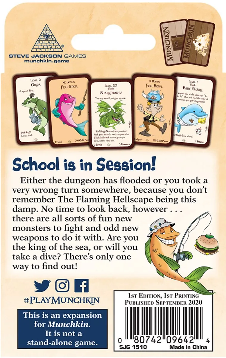 Steve Jackson Games Munchkin Something Fishy Uitbreiding - 1510SJG