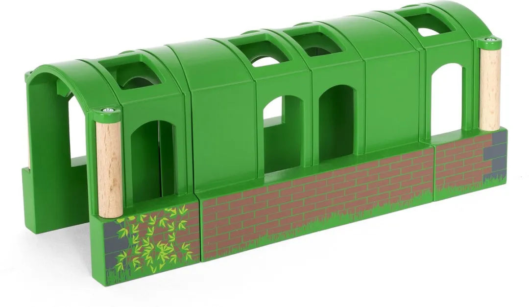 BRIO Groene Flexibele Tunnel 33709 - Veelkleurig