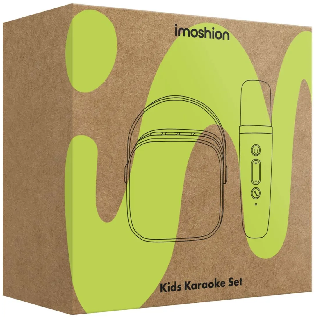 Imoshion Karaoke Set - Bluetooth Speaker & Draadloze Microfoon Lavender Lilac