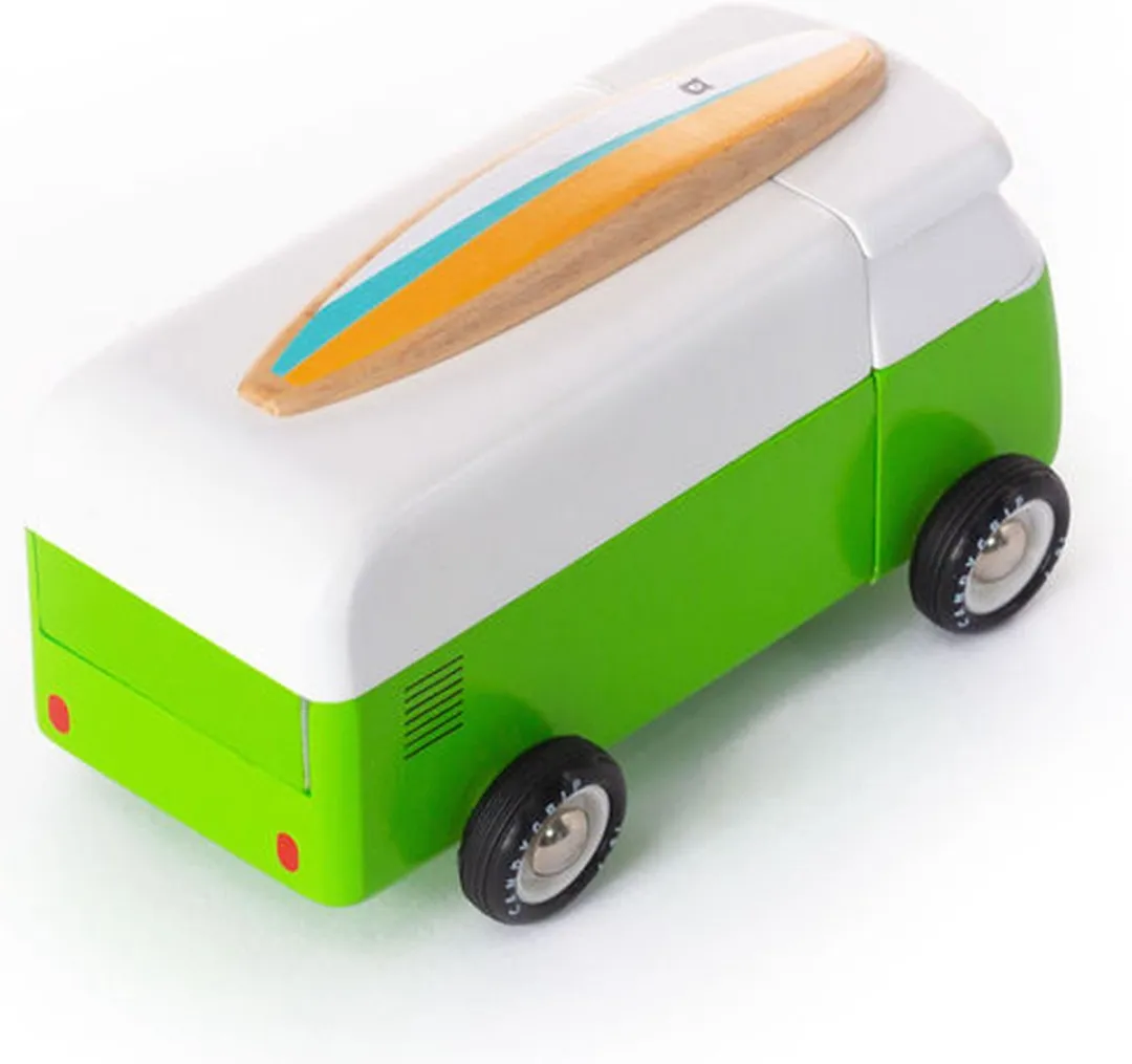 Candylab CLT Americana Beach Bus Houten Speelgoedauto - CLT-BVA367