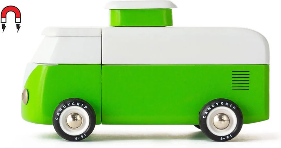 Candylab CLT Americana Beach Bus Houten Speelgoedauto