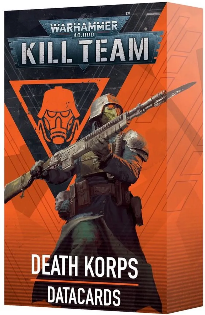 Games Workshop Warhammer 40K Kill Team Datacards Death Korps 103-57