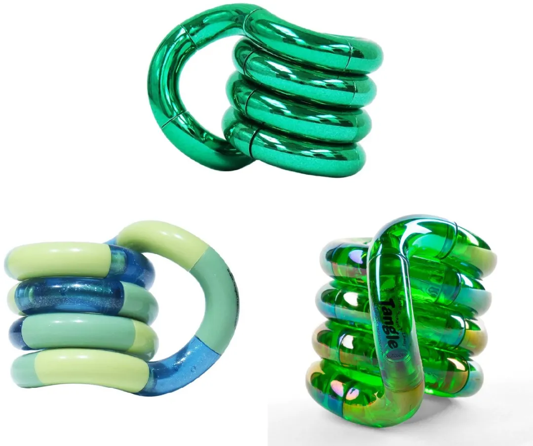 Tangle Junior Groen Fidget Voordeelpakket