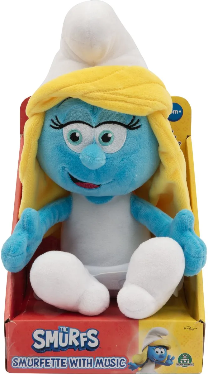 GP Toys Smurfin Knuffel 30cm - Meerkleurig