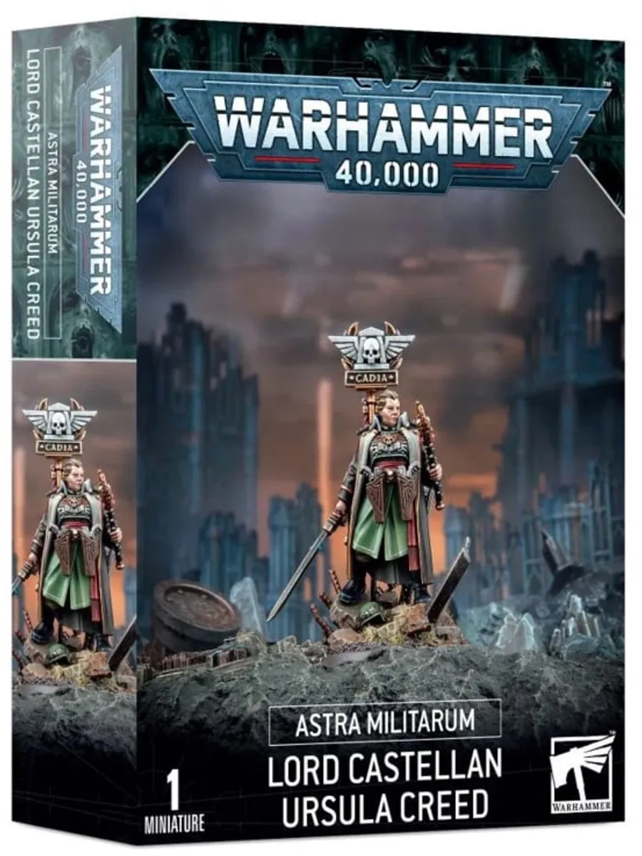 Games Workshop Warhammer 40K Lord Castellan Ursula Creed - 22 Onderdelen - afbeelding 6 van 6