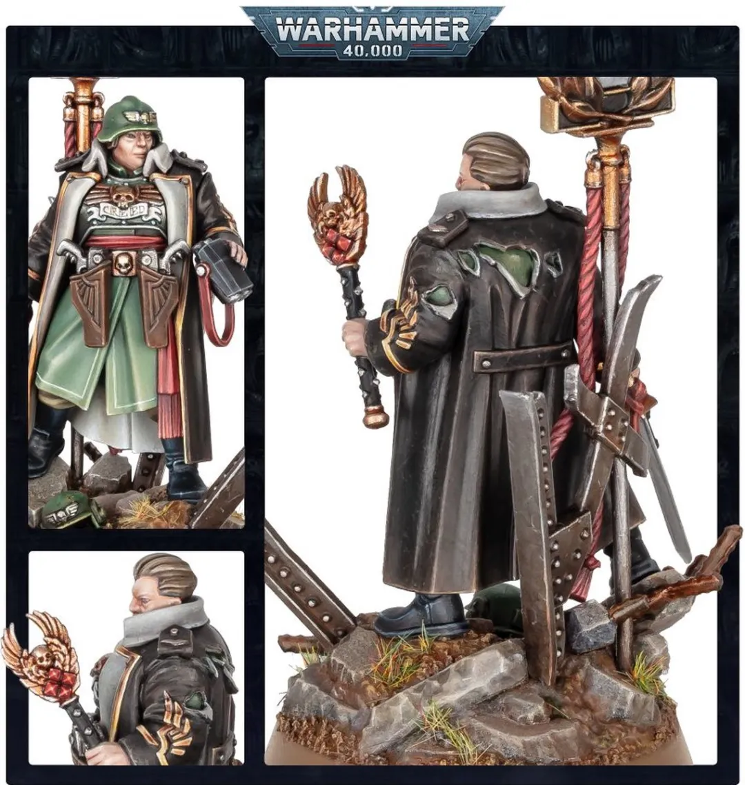Games Workshop Warhammer 40K Lord Castellan Ursula Creed - 22 Onderdelen