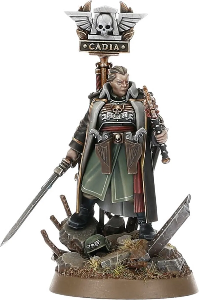 Games Workshop Warhammer 40K Lord Castellan Ursula Creed - 22 Onderdelen