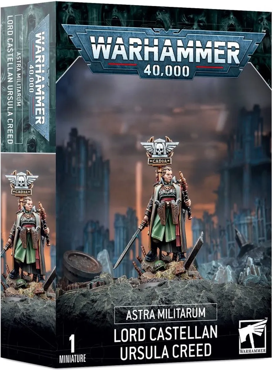 Games Workshop Warhammer 40K Lord Castellan Ursula Creed - 22 Onderdelen