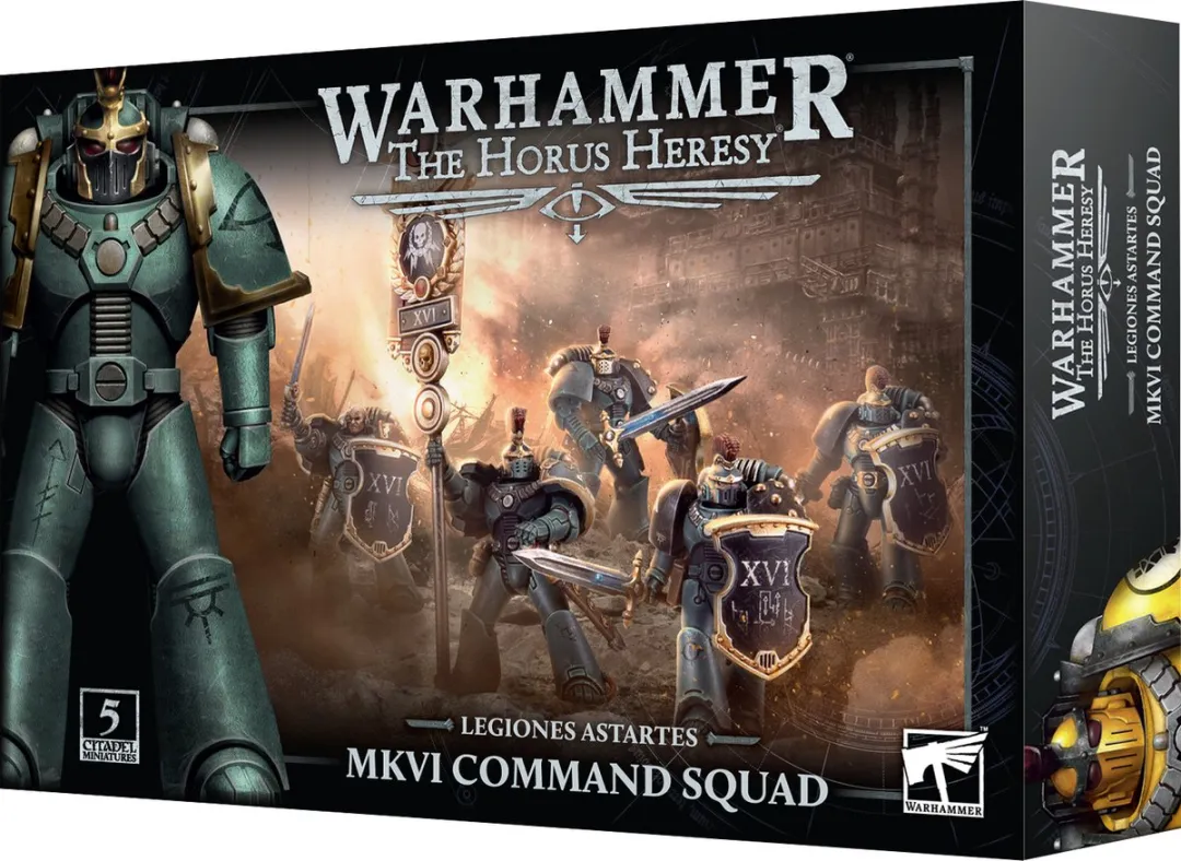 Games Workshop Horus Heresy MKVI Command Squad