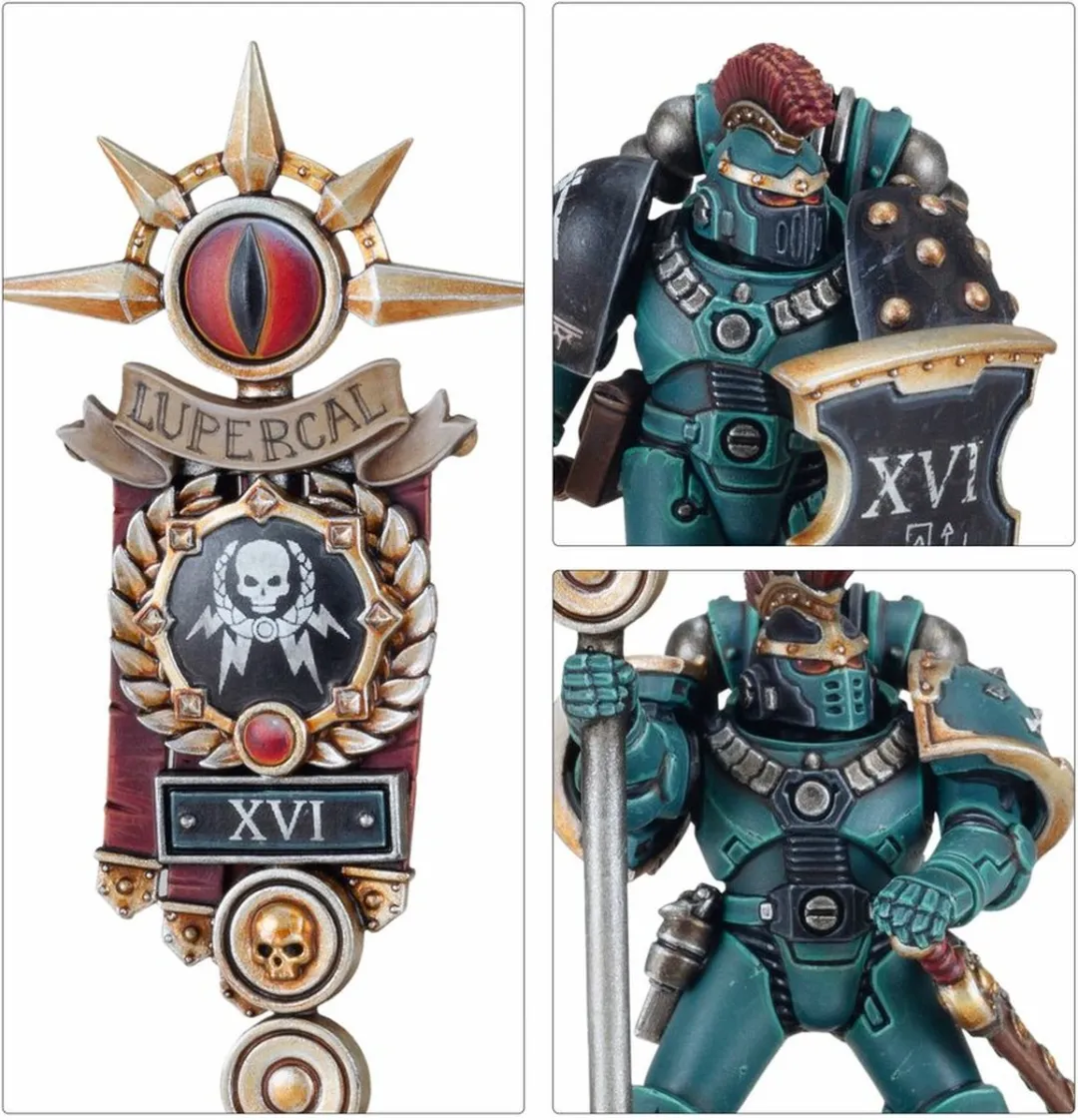 Games Workshop Horus Heresy MKVI Command Squad - 6 Onderdelen