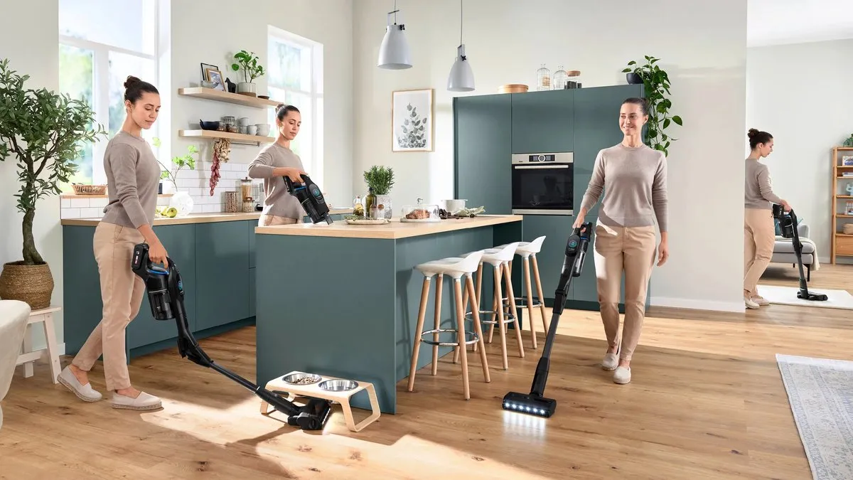 Bosch BXS1041BQC Draadloze Stofzuiger - Zwart